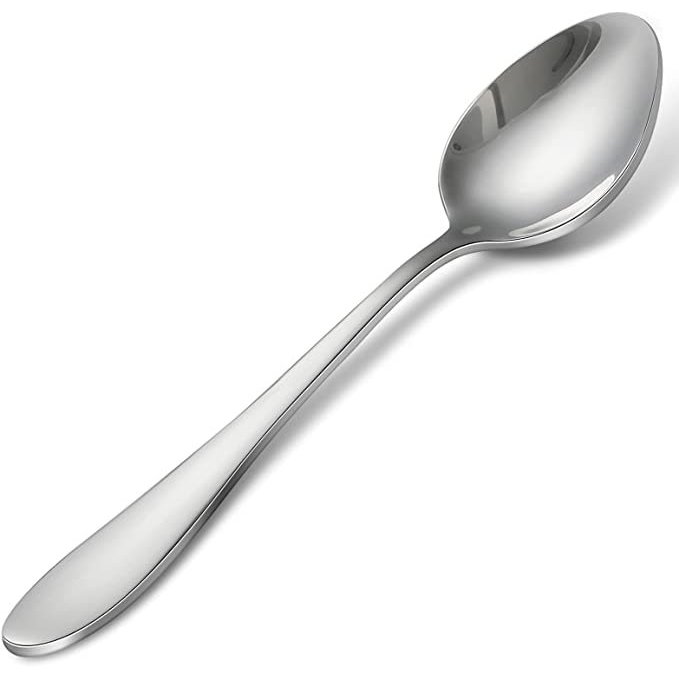 6/12/18 Pcs Colher - Com Acabamento Perfeito Estilo Simples E Moderno Ideal Para Diversas Utilidades Domesticas Promoção