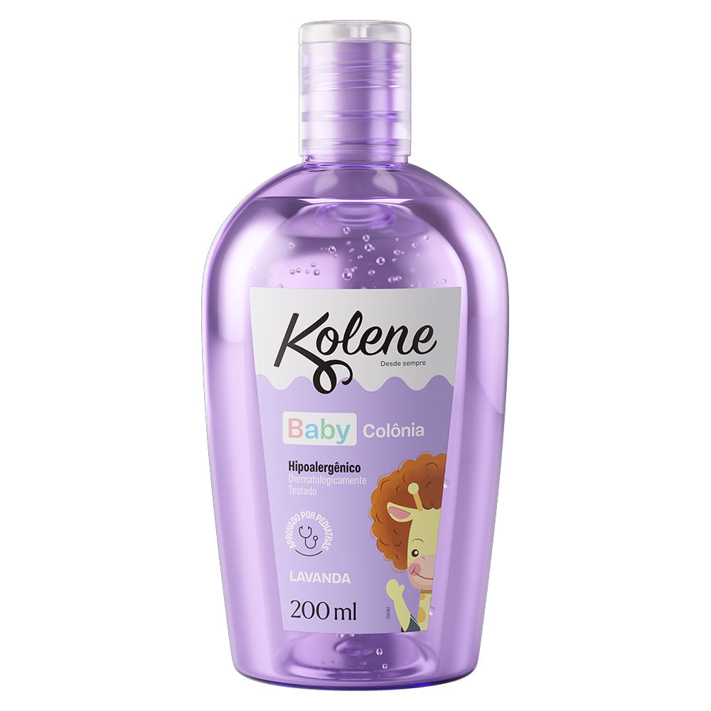 Água de Colônia Kolene Baby Lavanda 200ml em Oferta na Shopee