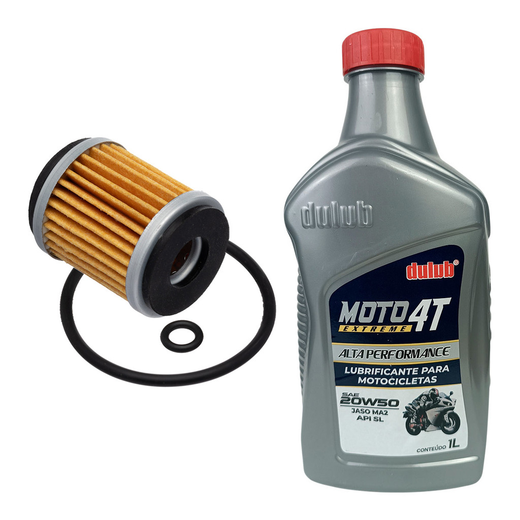 Kit Troca Óleo E Filtro Crypton K Ed T115 2010/2016
