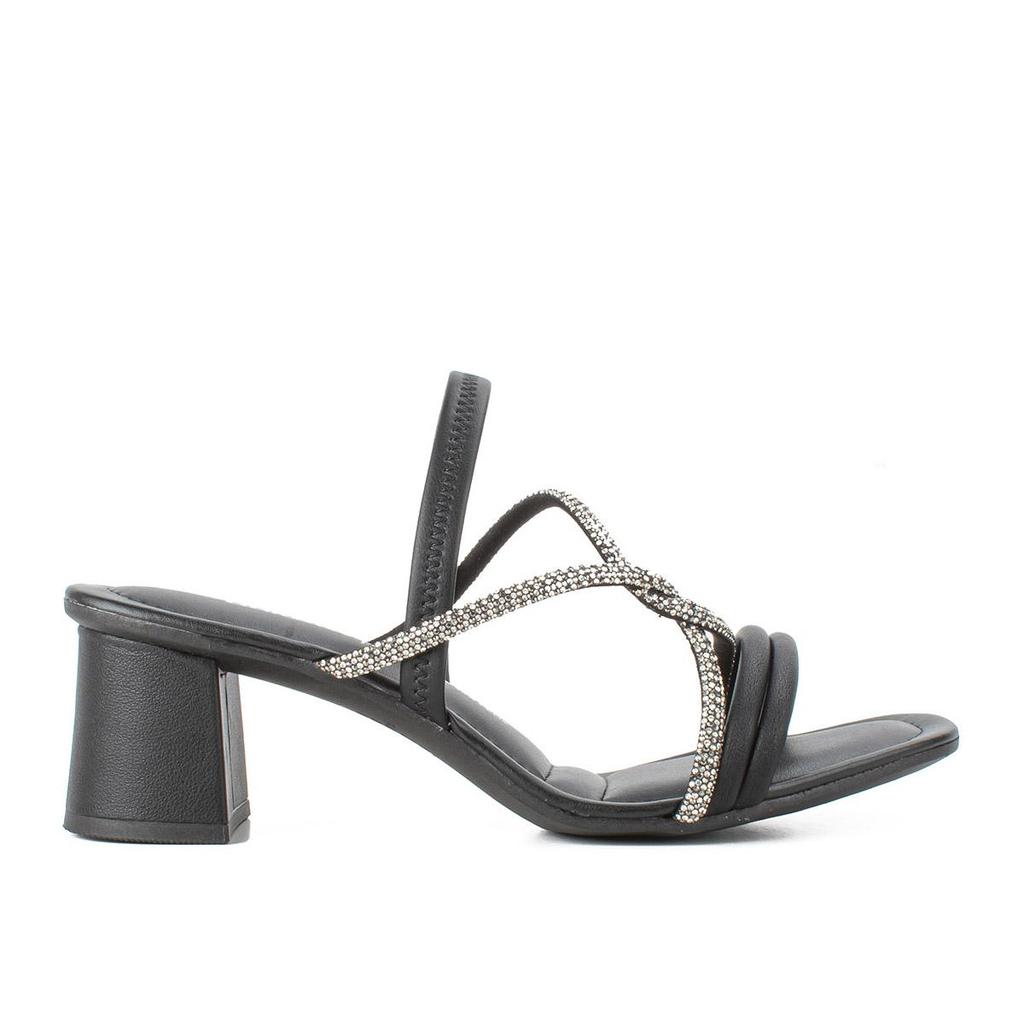 Sandália Dakota de Salto Bloco Com Brilhos Y7912 em Oferta na Shopee
