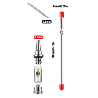 Agulhas Para Aerógrafo 0.5 mm Universal Profissional bico