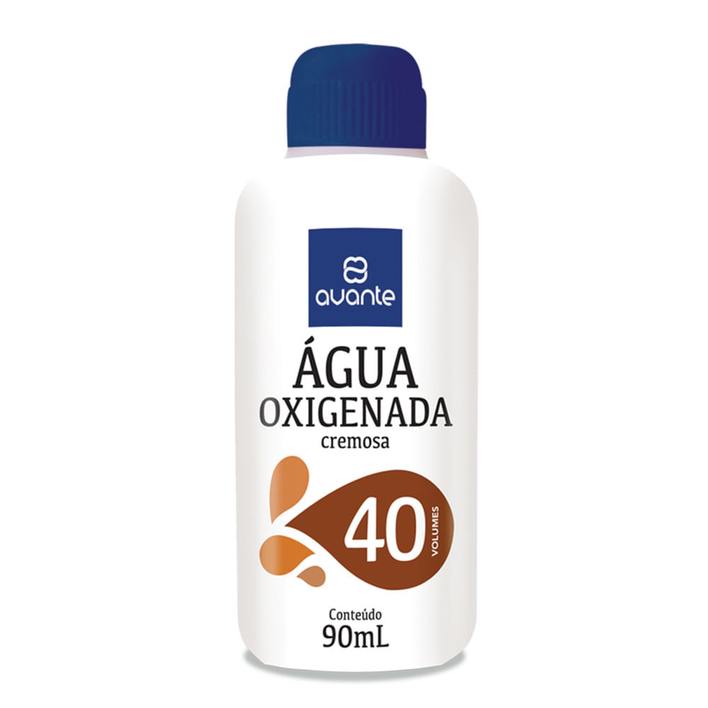 Água Oxigenada Cremosa Avante 40 volumes 90ml em Oferta na Shopee