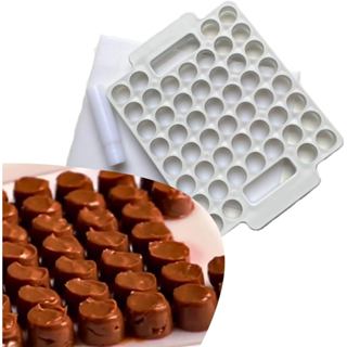 Placa Porcionadora 15g Brigadeiros - 50 Cavidades Caparroz em Oferta na Shopee