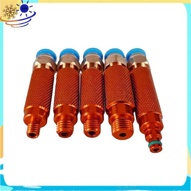 5 Peças Injetor De Trilho Comum Conexão De Retorno De Óleo Externo Ferramentas De Diagnóstico De Reparo De Junta Para