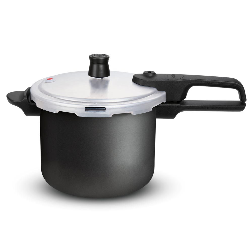 Panela de Pressão 4,5L Segura Fechamento Externo Grafite - Rochedo em Oferta na Shopee