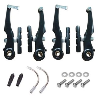 FREIO V-BRAKE P/ BIKE DE ALUMINIO  4 PCS PRETO em Oferta na Shopee