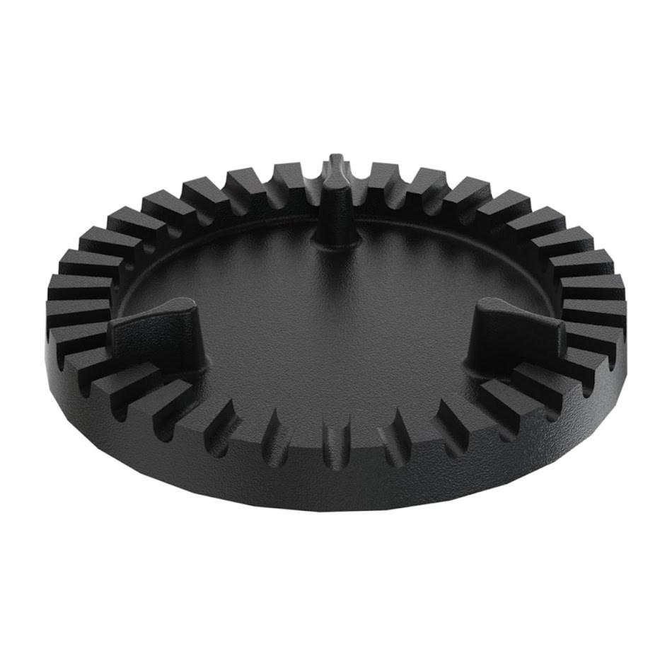 Espalha Chama Fogão Industrial Queimador Duplo Ferro 8,5cm