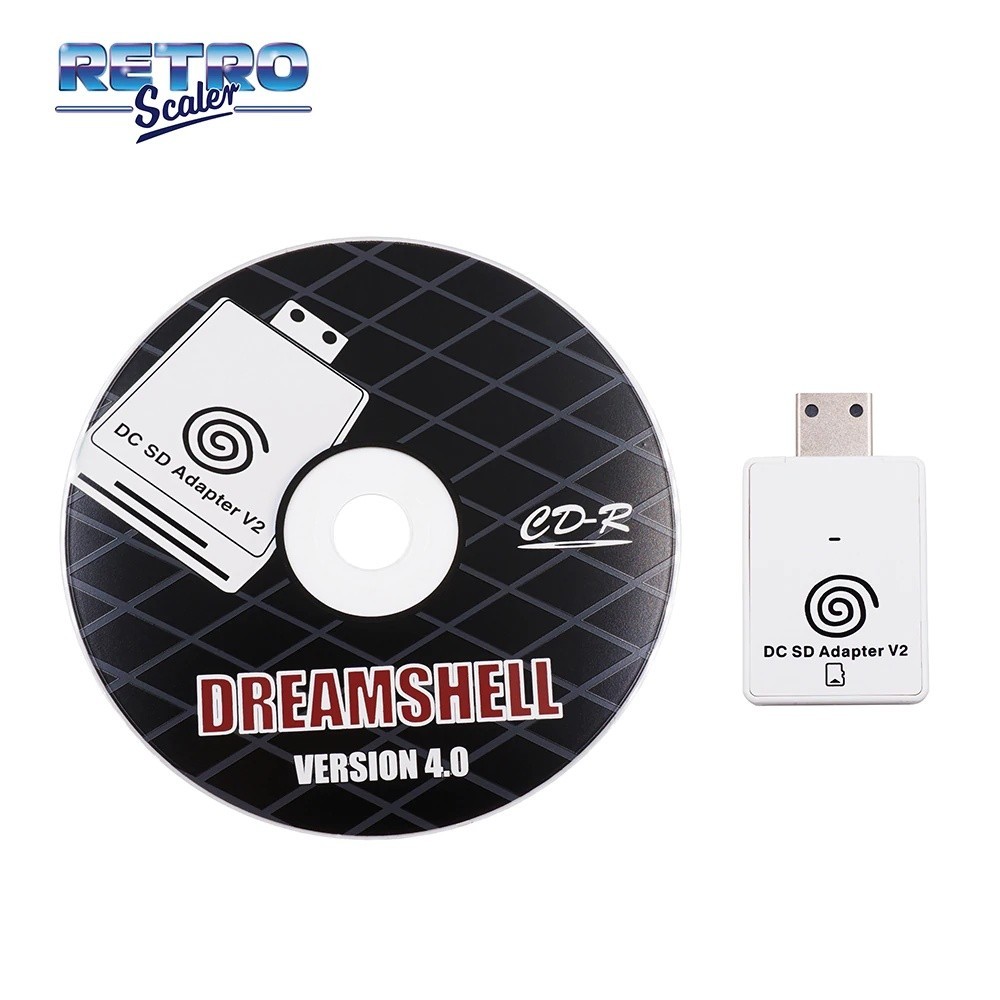 Dreamshell Dreamcast Adaptador De Leitor De Cartão Sd