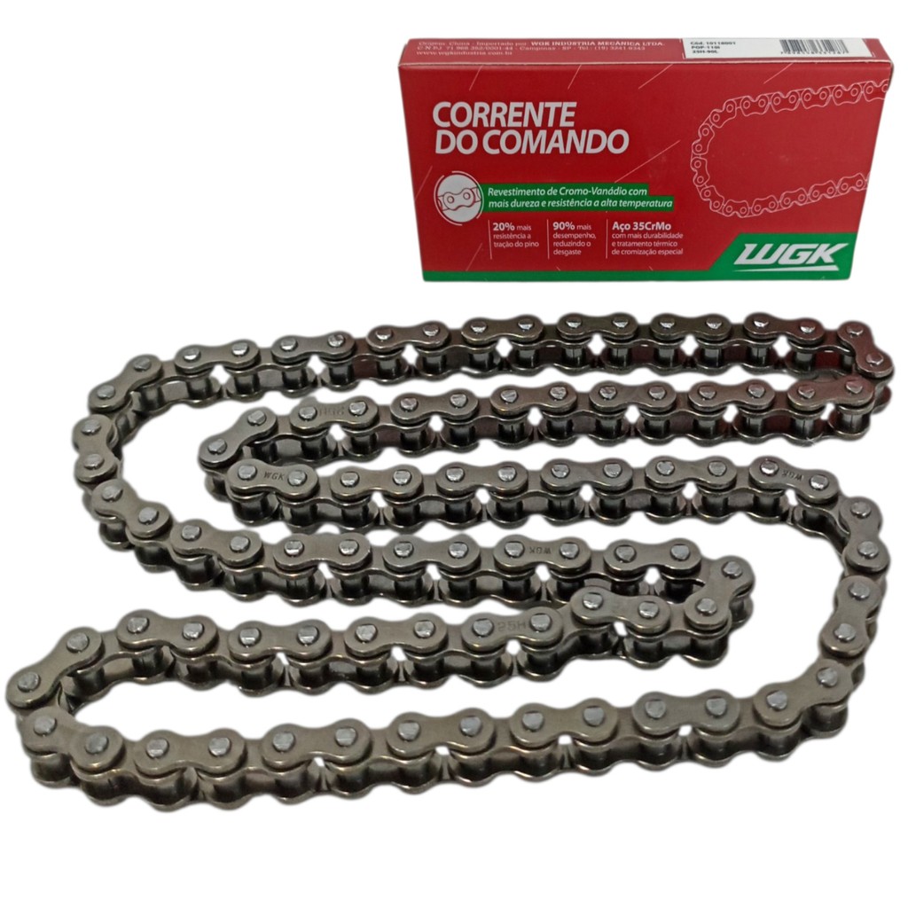 Corrente Comando Moto Pop 110 i 2016 a 2025 2026 Biz 110 i 2016 a 2025 2026
