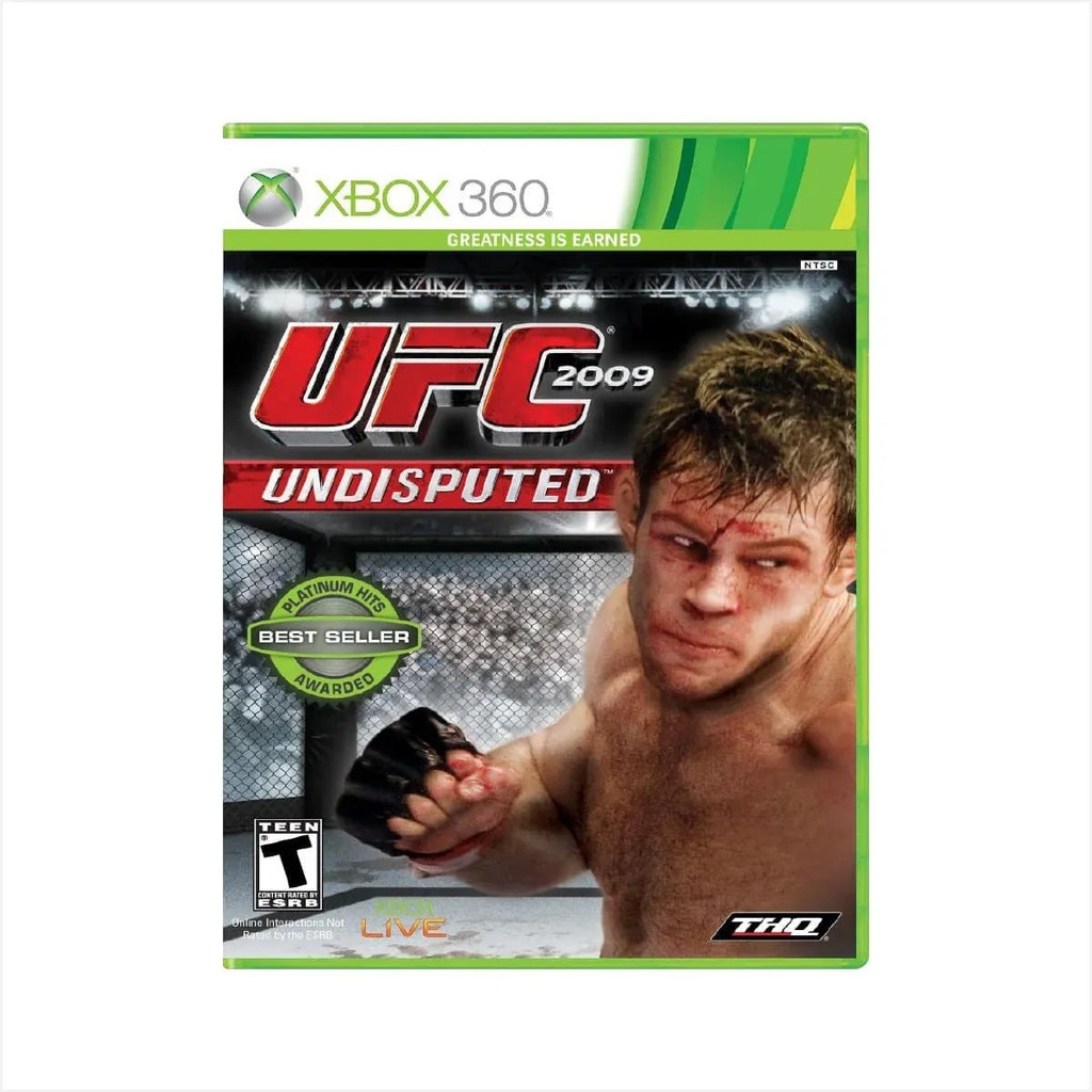 Ufc Undisputed 2009 - Xbox 360 Mídia Física (usado)