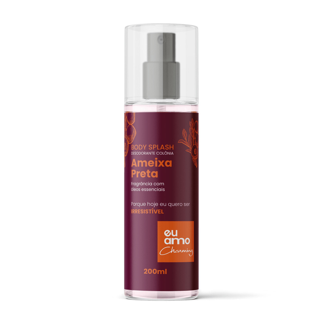 Body Splash Ameixa Preta Eu Amo Charming 200Ml