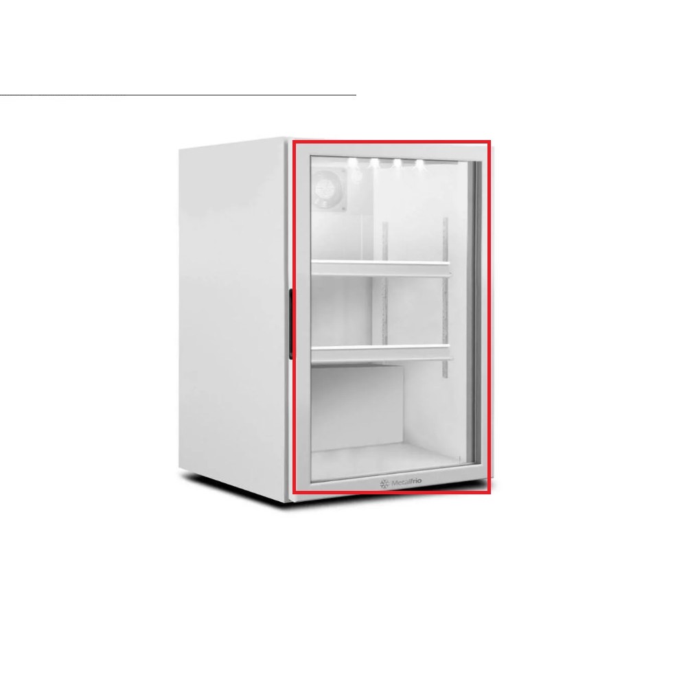 Borracha para Geladeira REDBULL - 54x39 - Cinza Claro