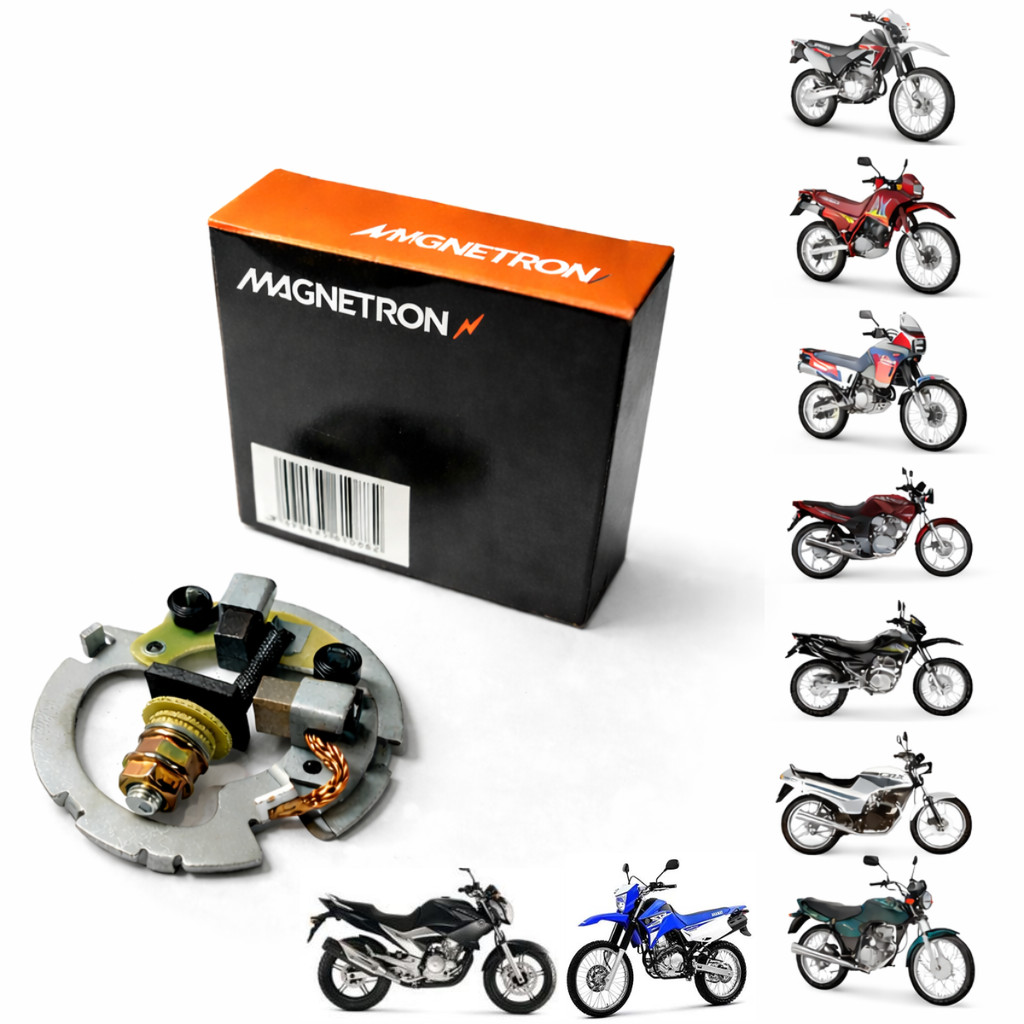 ESCOVA MOTOR DE PARTIDA NX 200 NX 350 SAHARA CBX 200 STRADA CBX 150 AERO