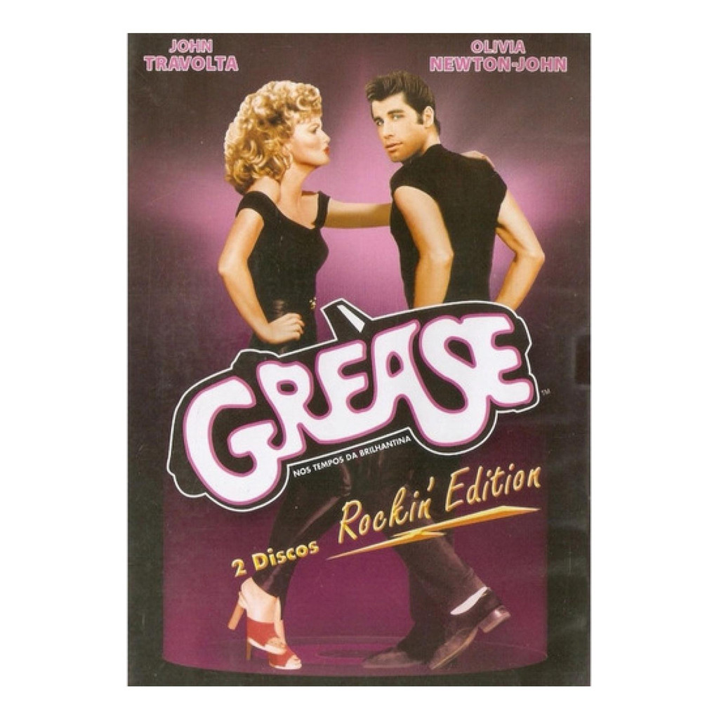 Dvd Duplo Grease Rockin' Edition - Original &amp; Lacrado