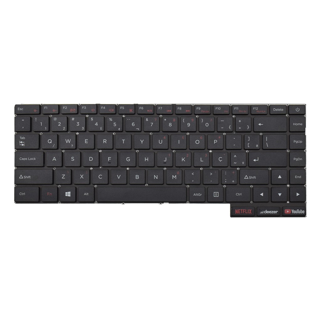 Teclado para Notebook Positivo Motion C4500D C4500DI em Oferta na Shopee