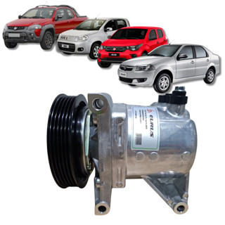 Compressor Eurus Calsonic Fiat Palio Uno 5pk 2006 A 2012 em Oferta na Shopee