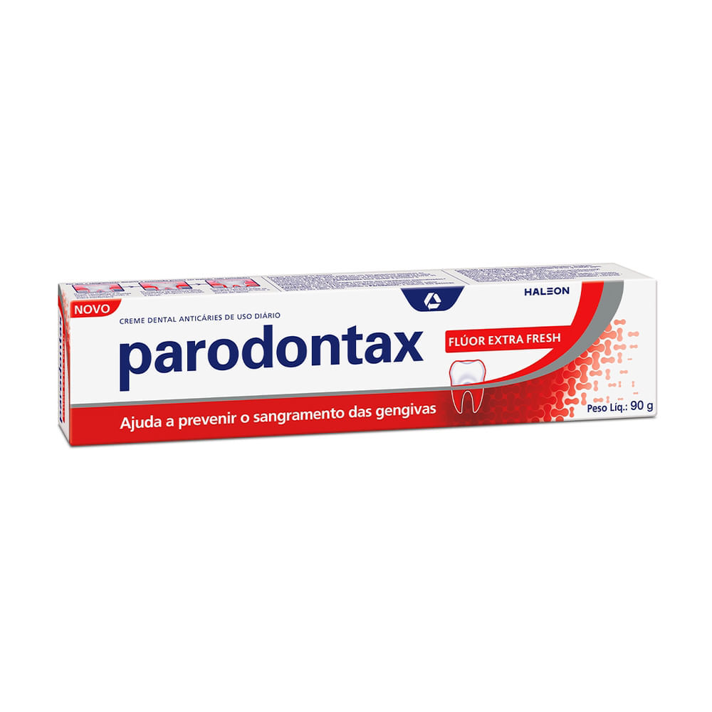 Creme Dental Parodontax Flúor Extra Fresh 90g em Oferta na Shopee