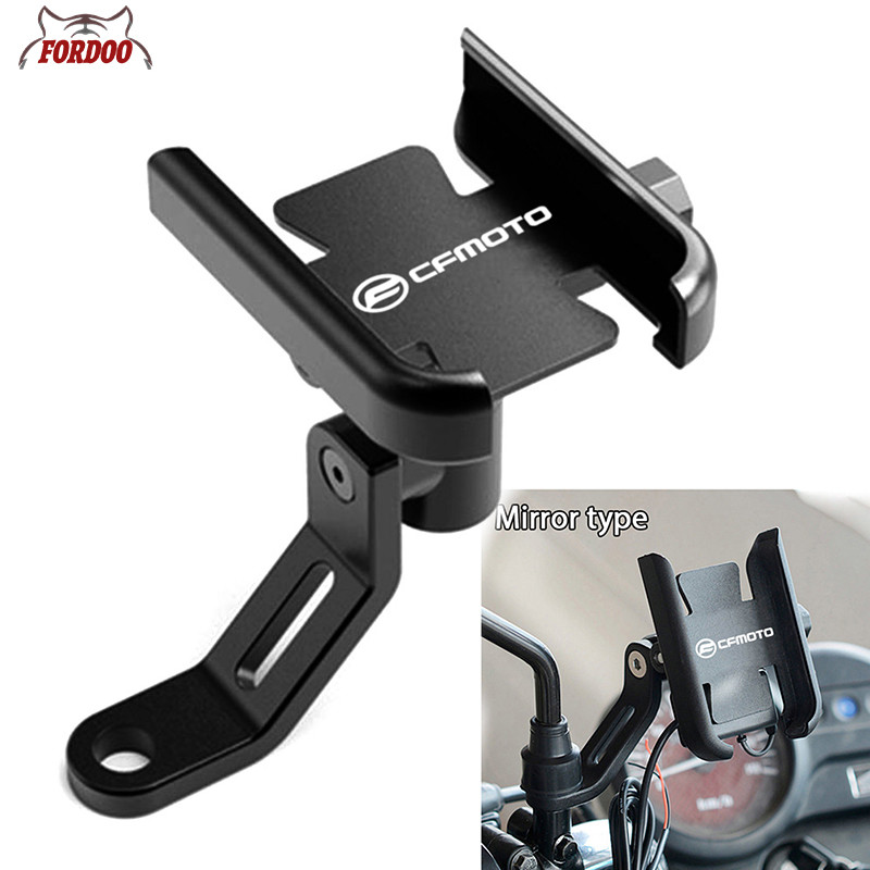 Para CFMOTO 450SR 250SR 450MT 650MT 700CT-X 250NK 150NK 400NK 650nkmotocicleta CNC Guiador Suporte Do Telefone Móvel GPS