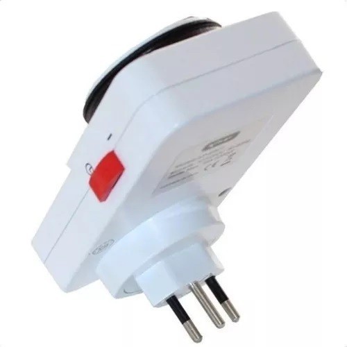 Temporizador Timer Analógico Energia Liga E Desliga Bivolt