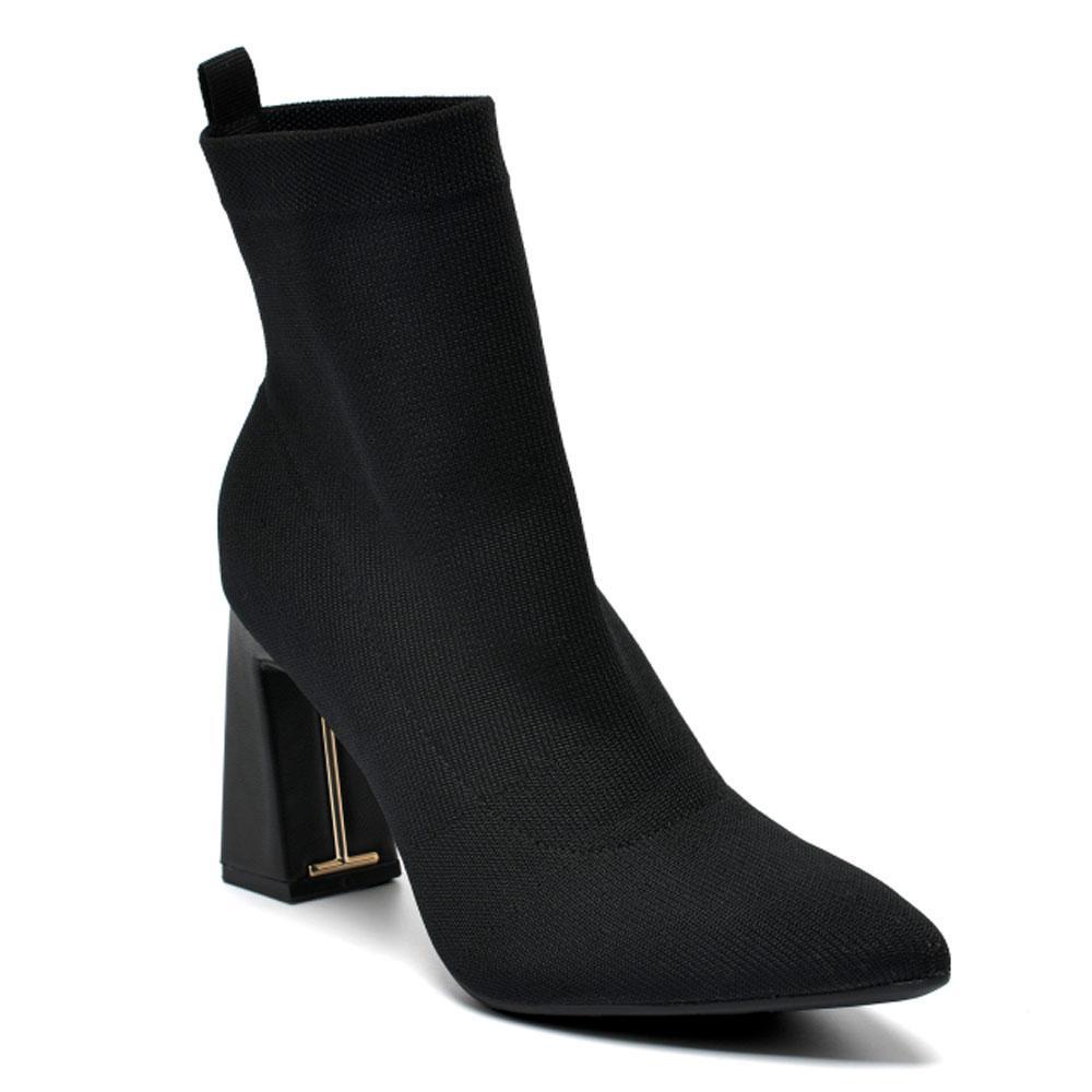 Bota de Cano Curto  Feminina Via Marte 343-009-02