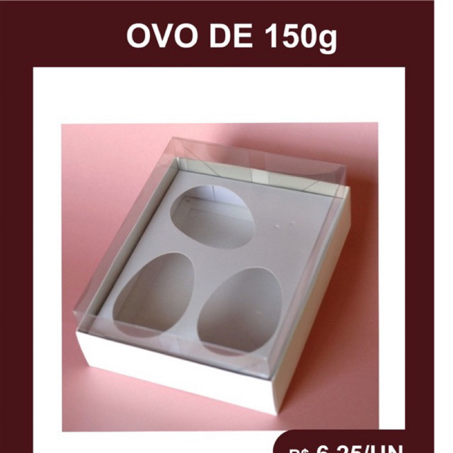 10 undCaixa para ovo de colher com ajuste 150g a 500g pascoa embalagem kraft 21x16x10cm