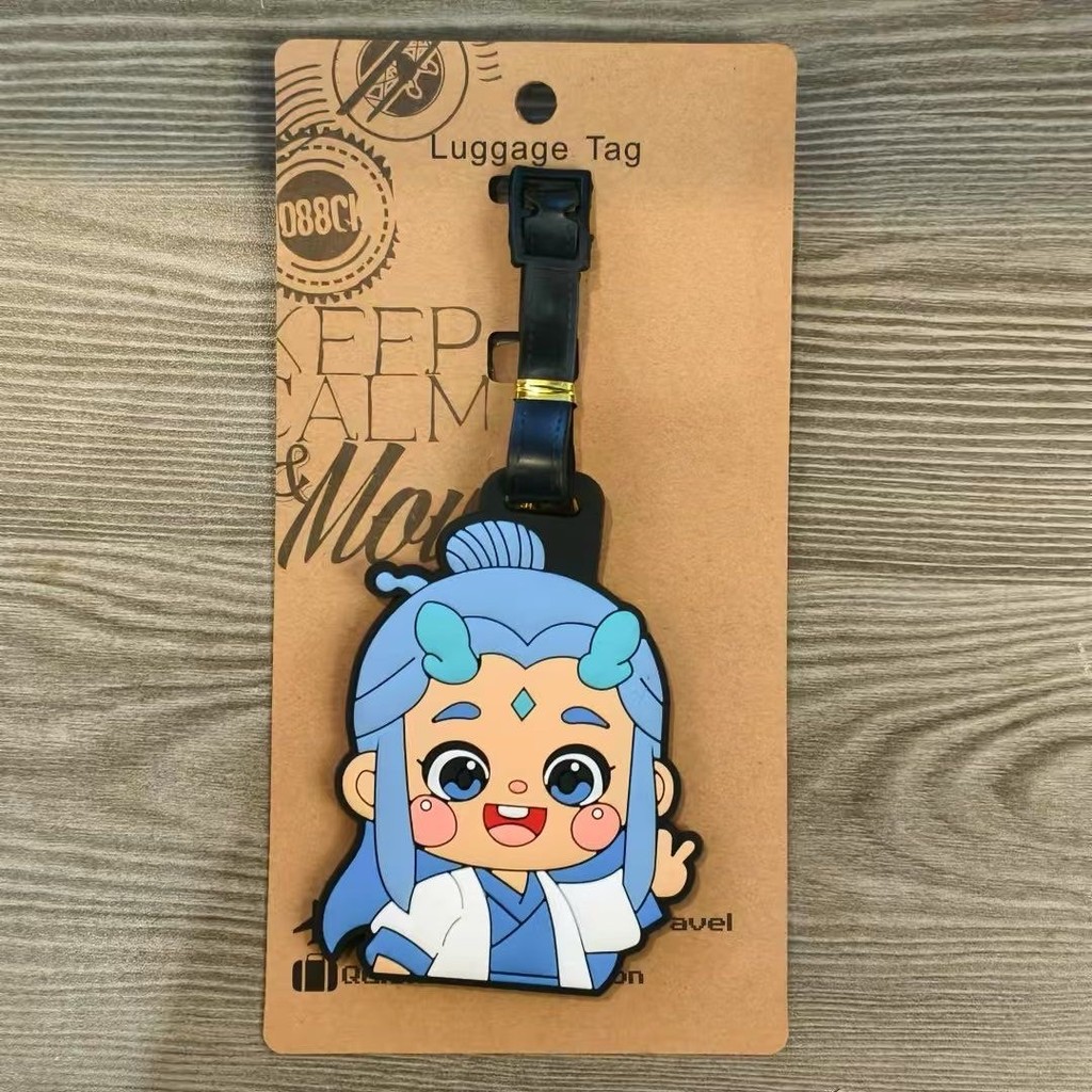 Etiqueta de bagagem Nezha Magic Boy Sea 4IVG