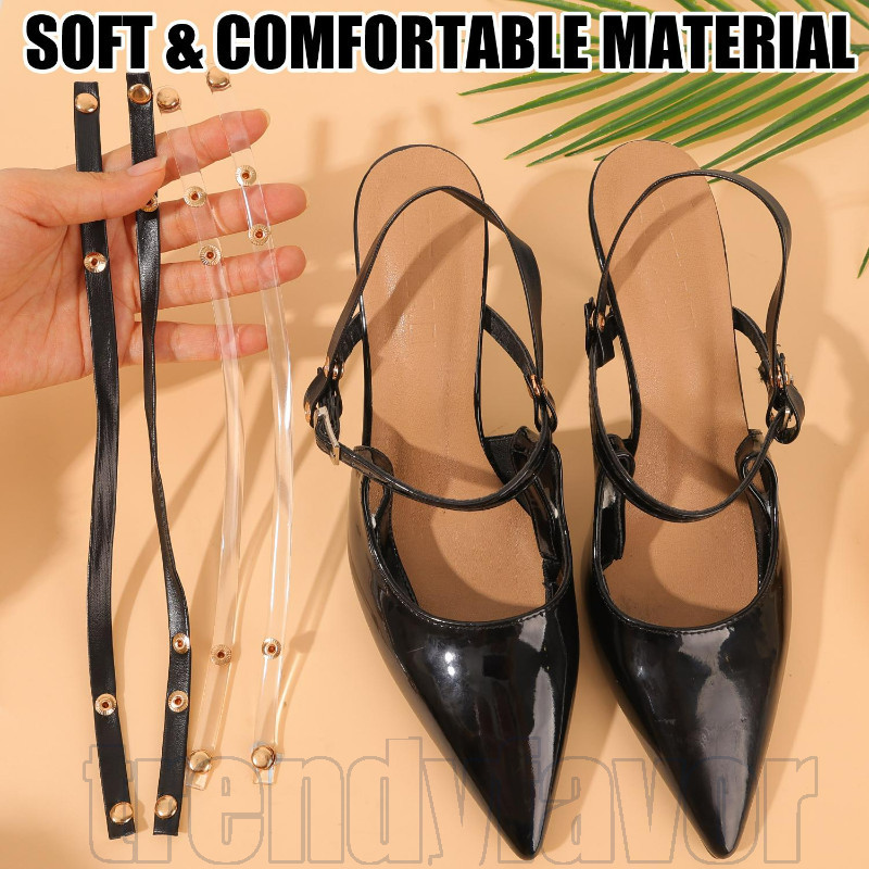 Cinto De Cadarços De Salto Alto De Dupla Utilização De 10-2 Unidades-Para Sandálias-Acessórios Sapatos-Destacável , Ajus