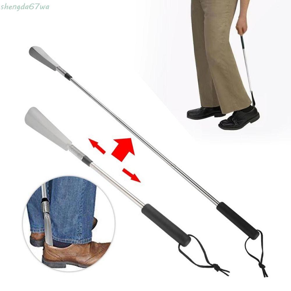 Calçadeira Extensível SHENGDA , Telescópica Ergonômica Com Cabo Longo , Comprimento Ajustável