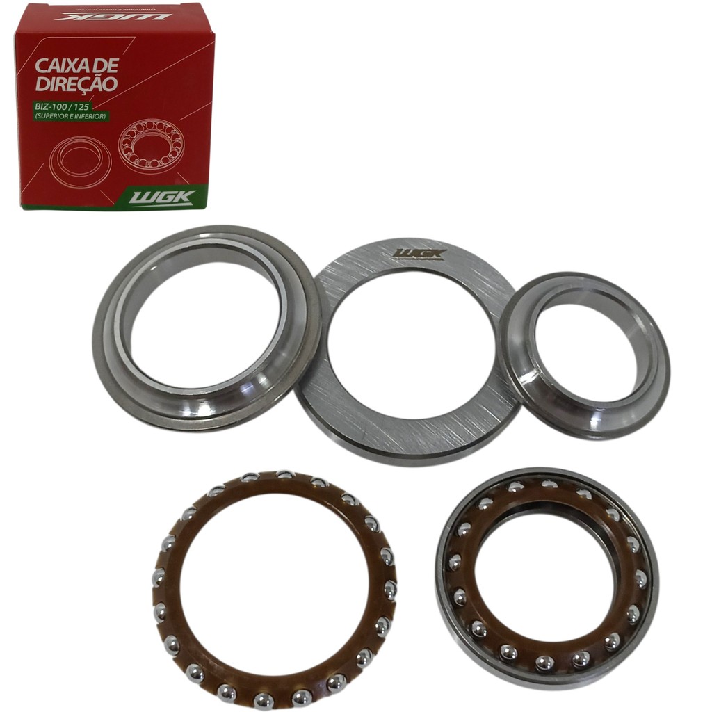 Rolamento Caixa Direção Biz 125 2003 a 2024 Web 100 1999 a 2002 Win 110 Phoenix 50 2001 a 2003