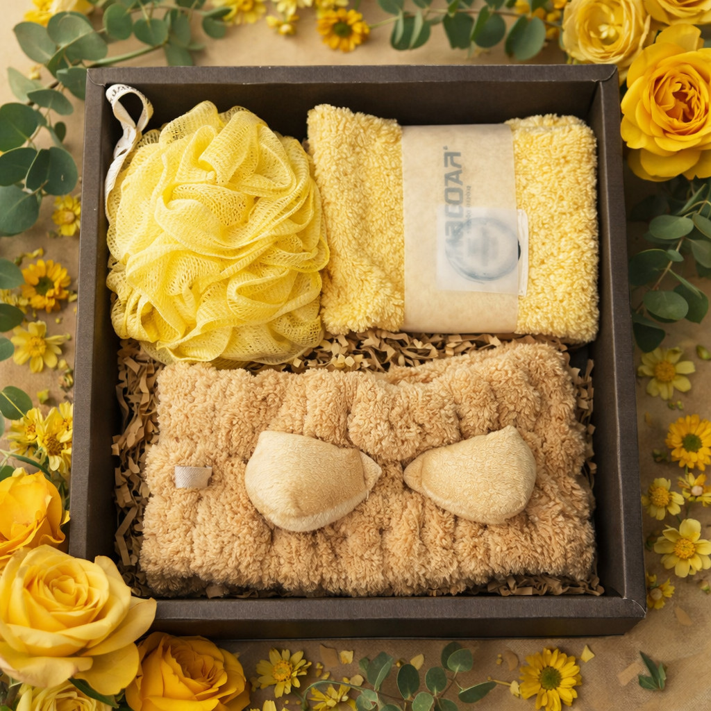 Kit Banho Spa Relaxante Autocuidado Feminino Completo Presente Skincare Dia das Mães