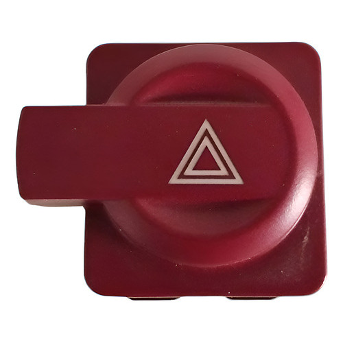 Botão Pisca Alerta Citroen C4 2008/2009/2010/2011/2012 Vermelho