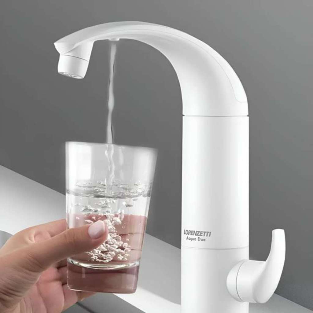 Torneira Com Filtro Purificador Acqua Due de Mesa Lorenzetti