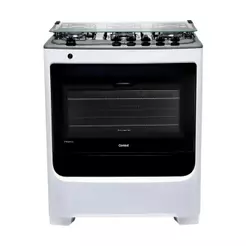 Fogão Consul 5 Bocas com Acendimento Automático Branco CFS5NAB Bivolt