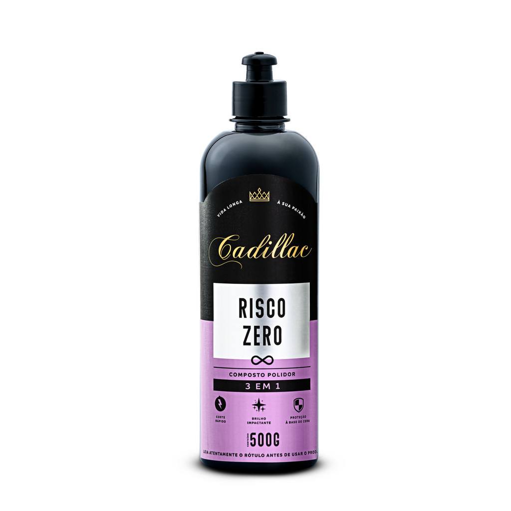 Risco Zero Composto Polidor 3 Em 1 Cadillac 500g - Original