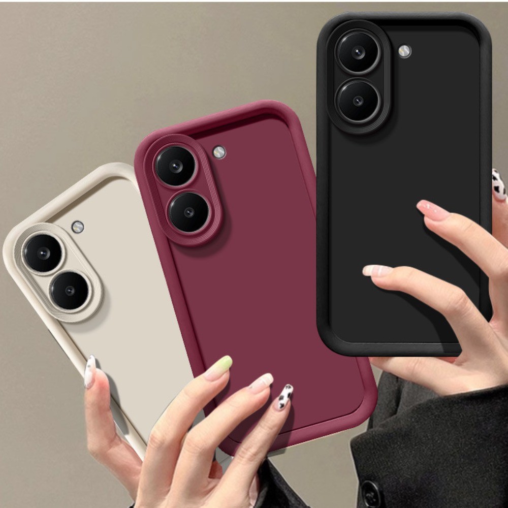 Para Xiaomi poco X8 Pro Max 2602BPC18G 2511FPC34G Caso De Telefone À Prova De Choque Cor Sólida Silicone Embalagem Macio