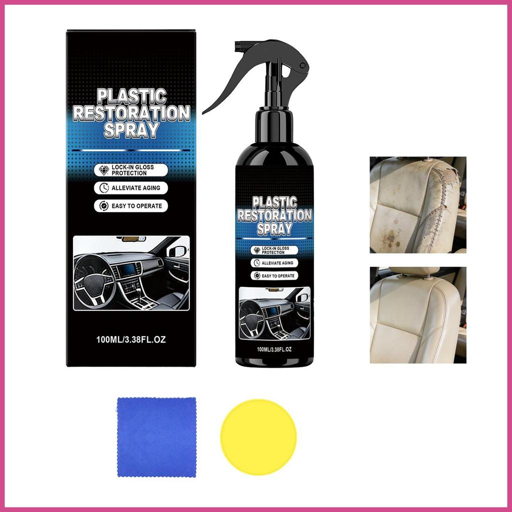 Borracha De Arranhões De Carro 100ml , Spray De Limpeza Brilhante , Limpador , Removedor De Tinta Em Para Painel De Vidr