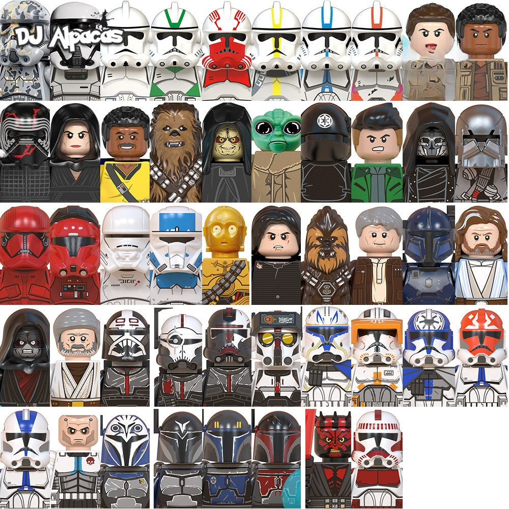 Blocos De Construção Figuras Brinquedo Colecionável WM551 WM552 WM553 WM554
