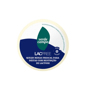 Queijo Frescal Lacfree Verde Campo