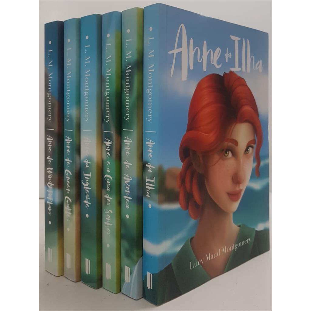 Coleção Anne com 6 Volumes autor Lucy Maud Montgomery