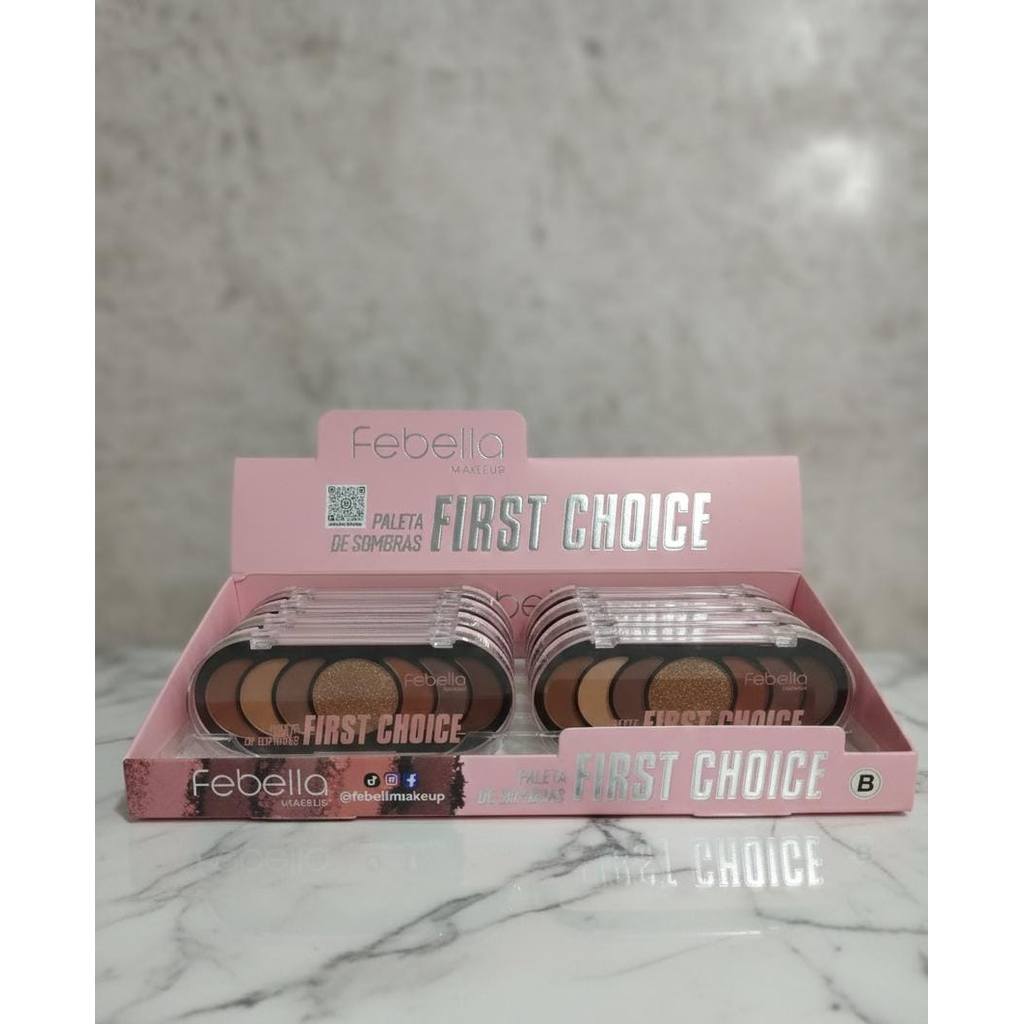 Febella – Paleta de Sombras First Choice
