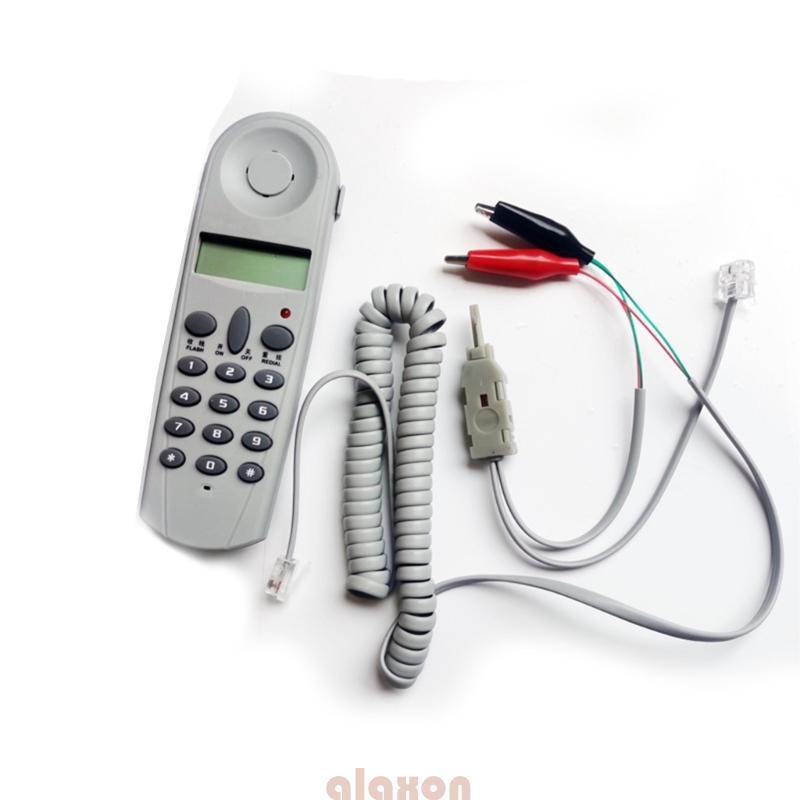 Testador Linha Telefônica C019 Profissional Para Técnicos Escritório Doméstico Amadores Manutenção Ind