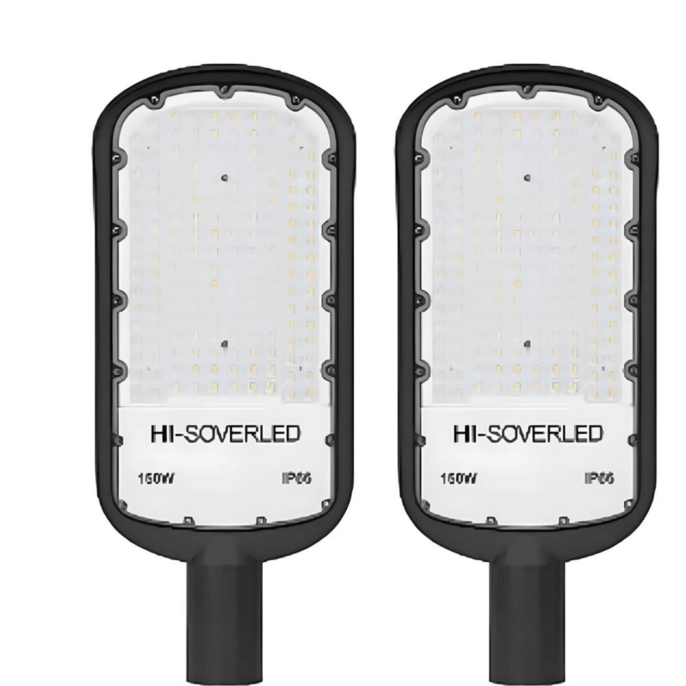 KIT 2 LUMINARIA LED 150W PARA POSTE HI SOVERLED