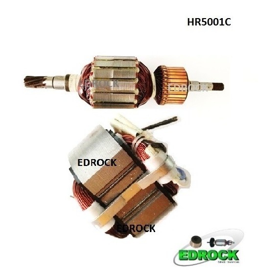 HR5001C Makita Martelo Demolidor Induzido Rotor 220V Bobina Estator 220V