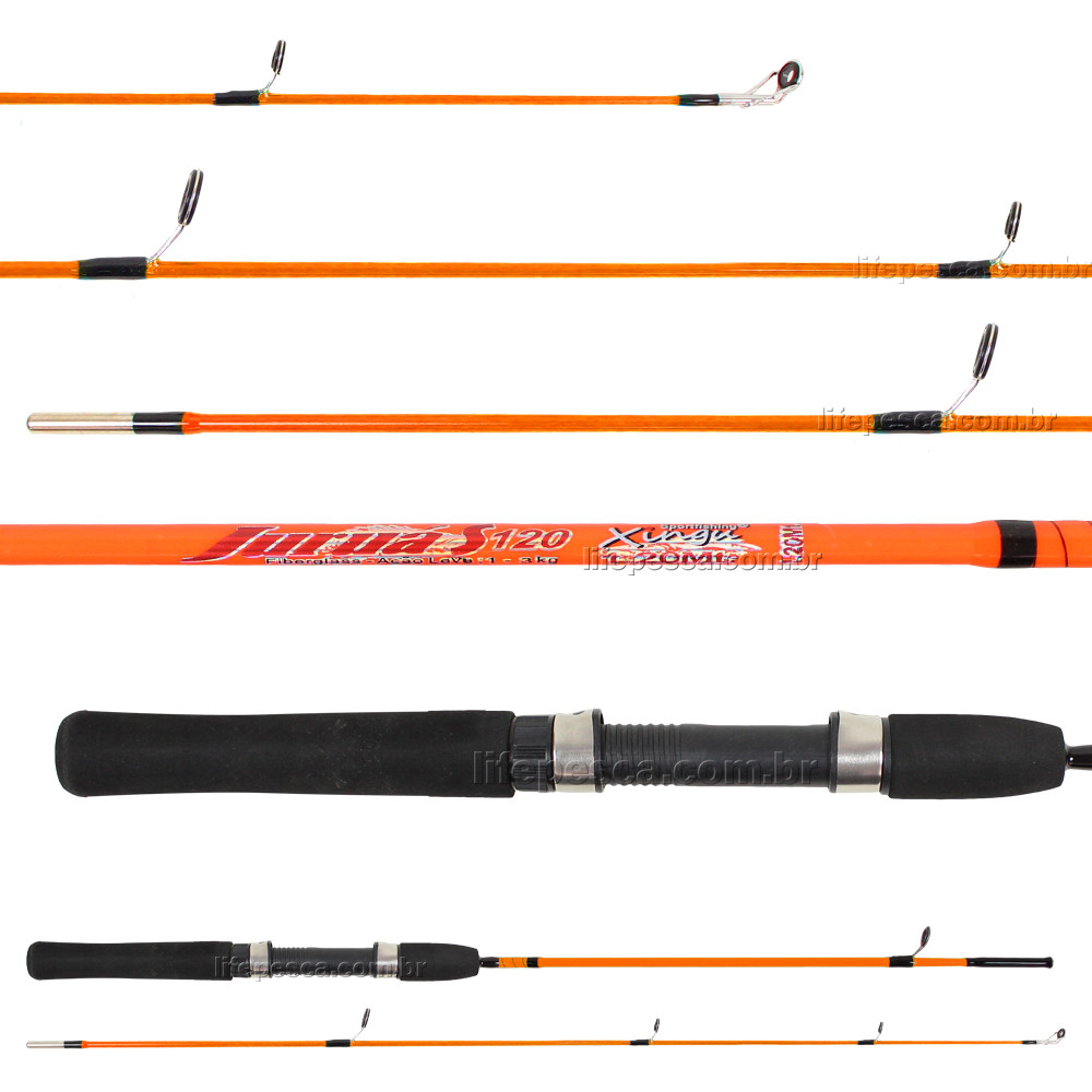 Vara Para Molinete Xingu Juruá (1,60m) 6-11lb S160 - 2 Partes