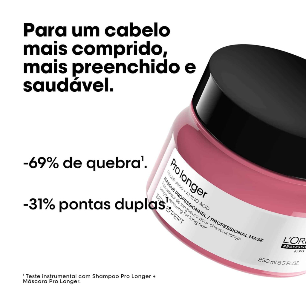L'Oréal Professionnel - Pro Longer Amino Acid + Filler-A100 - Máscara 500g — imagem 2 de 2
