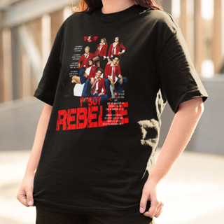 Camiseta Grupo Rebeldes Elite Rbd School Fãs Infancia Roberta Mia Lupita Diego em Oferta na Shopee