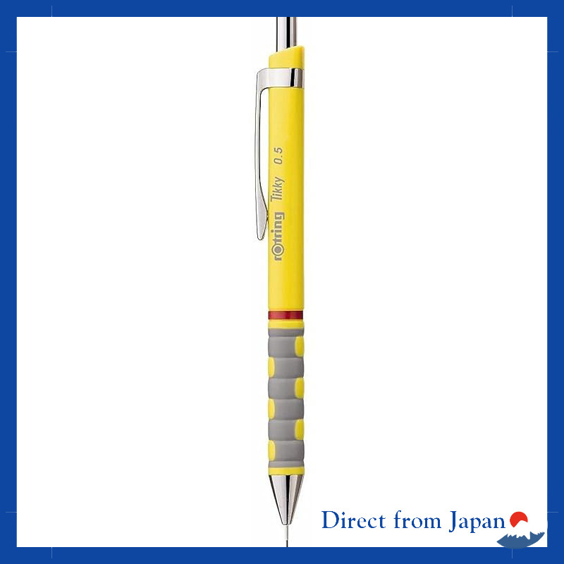 Conjunto De Lápis Mecânico Rotring Tiki-0.5 Mm , Azul , Amarelo , Branco , Preto-Importado