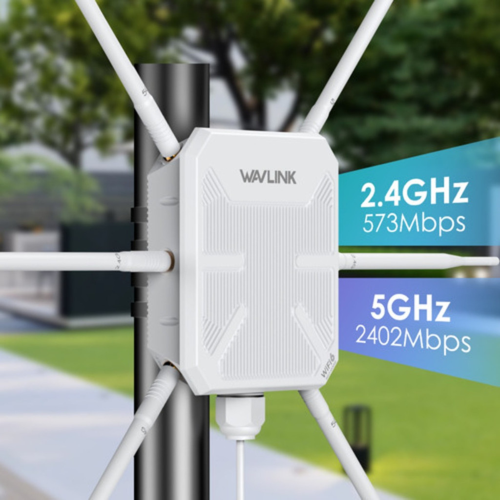 Roteador Wifi 6 Ax3000 Longo Alcance 6 Antenas Ip67 Pronta Entrega CBSP2