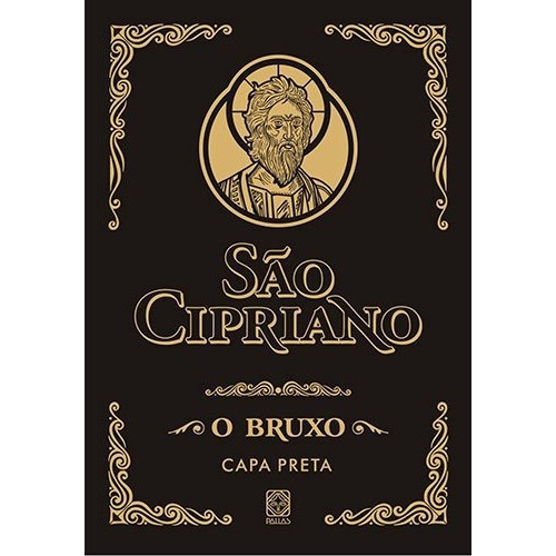 São Cipriano O Bruxo,  Editora Pallas (capa Preta)