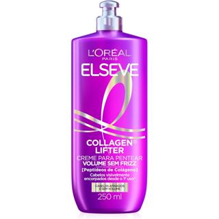 CREME PARA PENTEAR ELSEVE COLÁGENO LIFTER 250ML em Oferta na Shopee